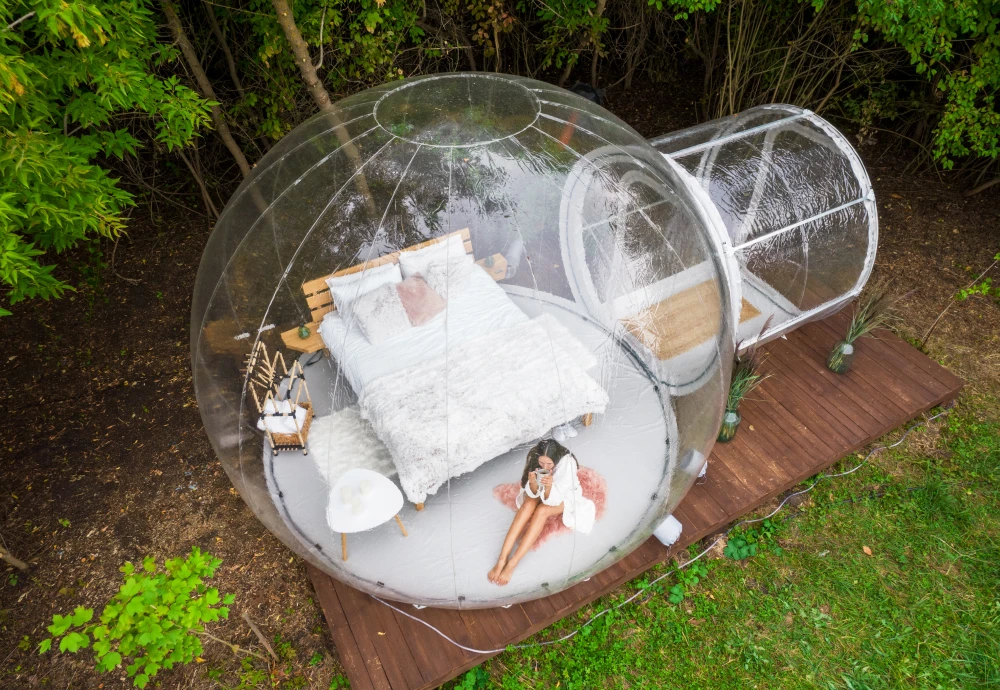 best transparent inflatable bubble tent